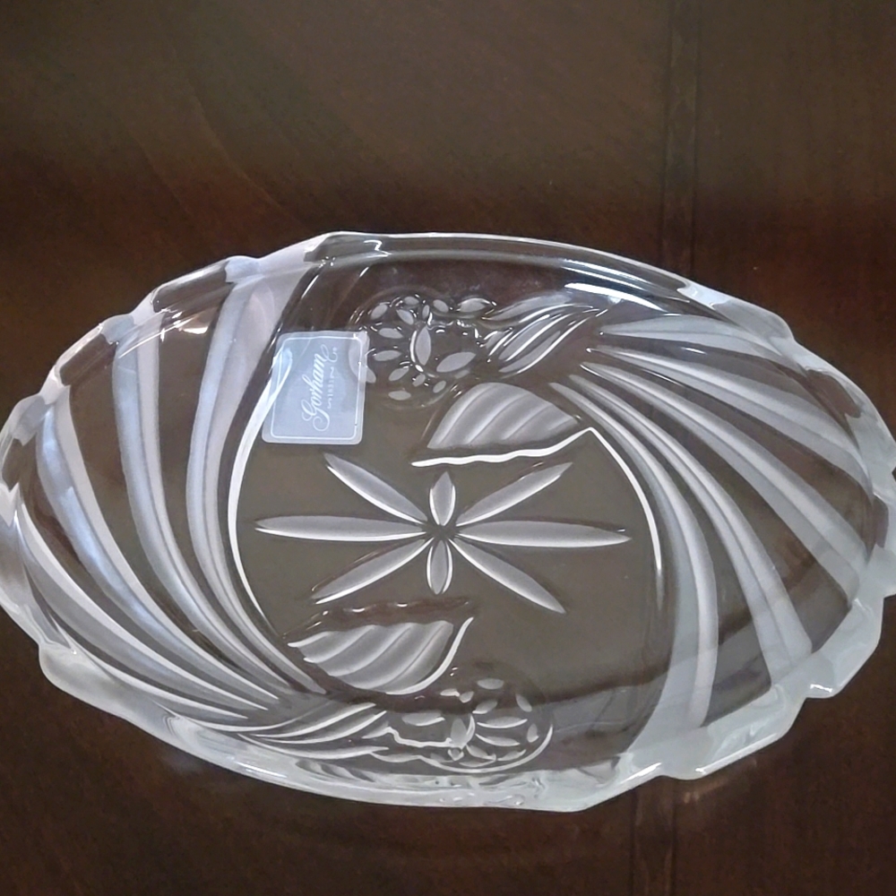 GOTHAM CRYSTAL CANDY DISH
